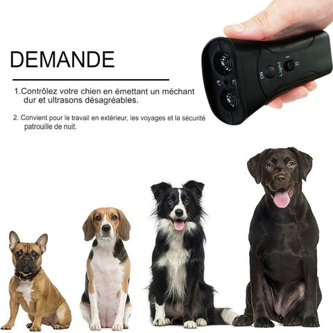Chien Guard Pro - Dispositif de dressage et répulsif pour chien - Les Canins Branchés